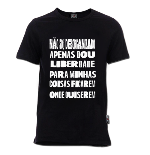 Não sou desorganizado..