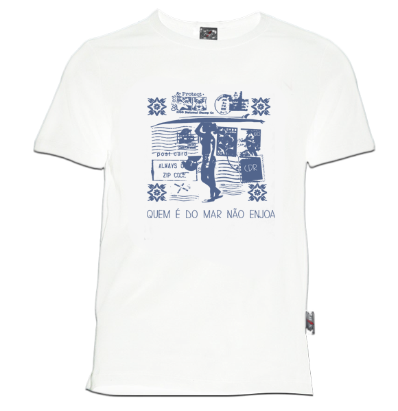 Camiseta quem é do mar 1